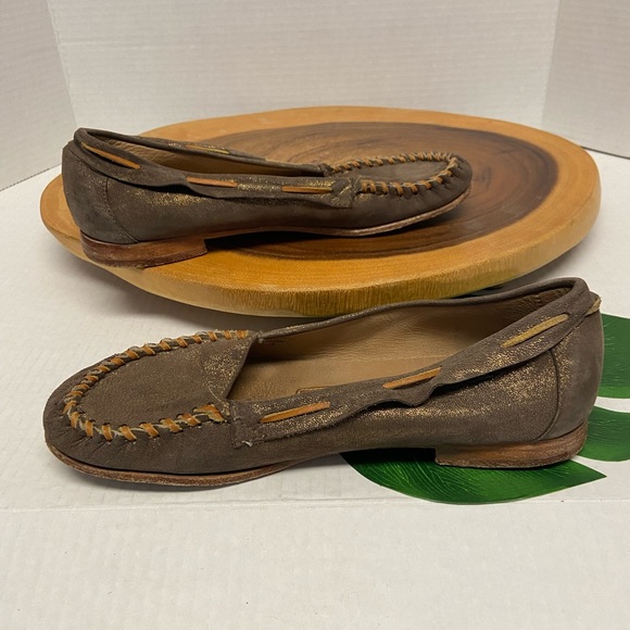 Jim Barnier Leather Moccasin Loafers - Picture 3 of 9